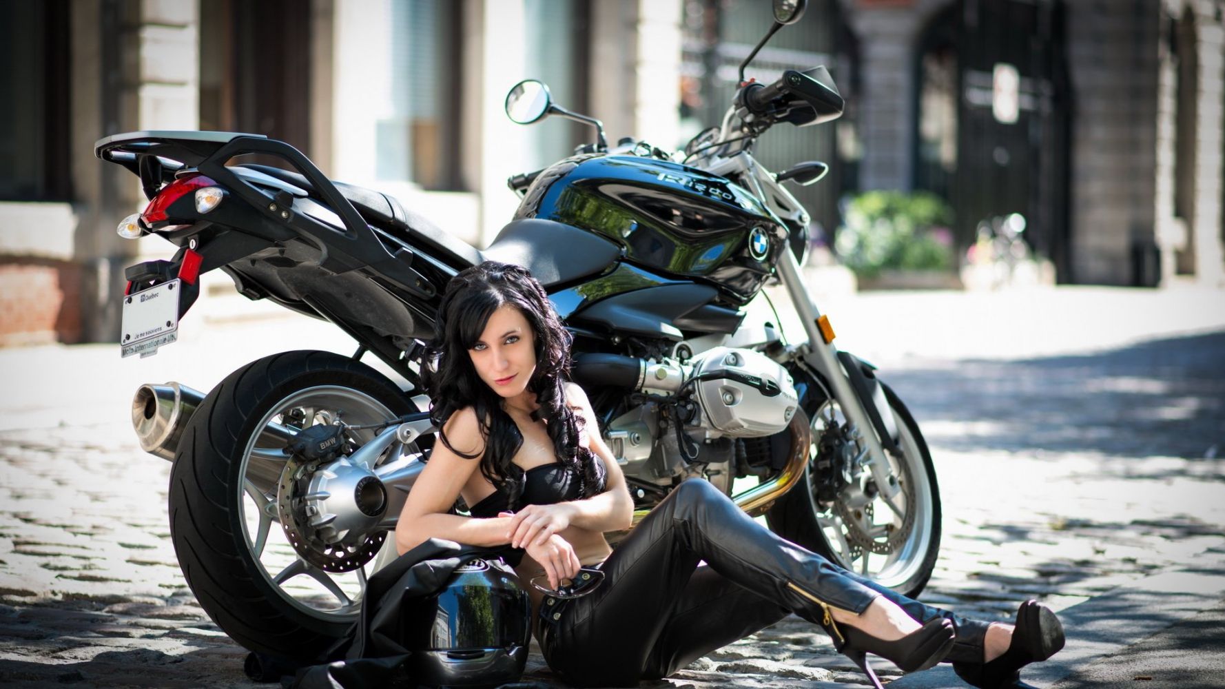 Fresh photos, fresh mood — European women on bikes online in Ahmedabad