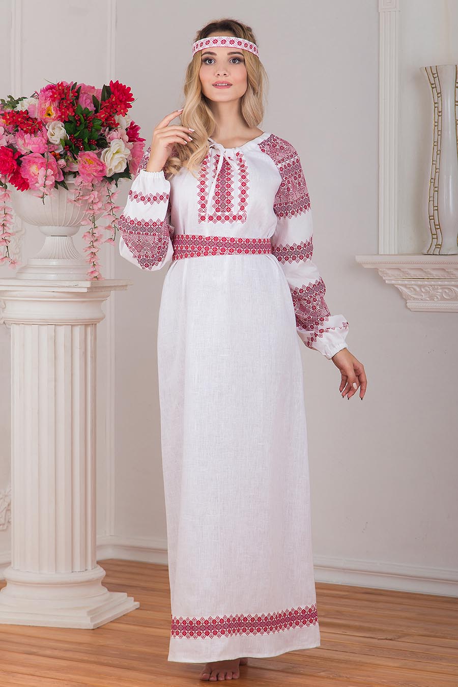 A playful frame from Women in Slavic costumes — online in Ahmedabad